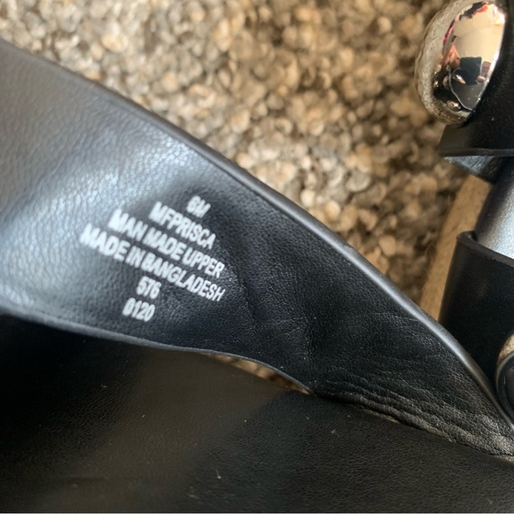 Marc Fisher Prisca Ball Studded Espadrilles Sandals Size 6 - Picture 10 of 11